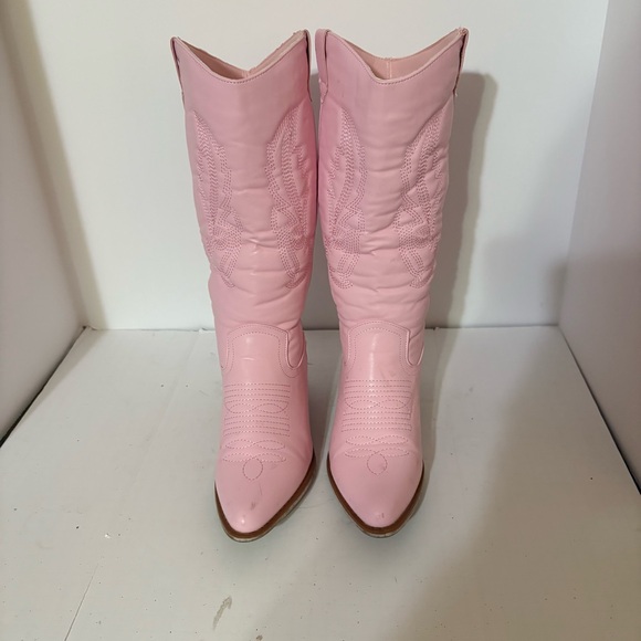Pierre Dumas Pink Fashion Western Boot Shoe 89878 Wilder-1" model. - Picture 5 of 11